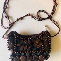 Мини плетена чантичка, снимка 2 - Портфейли, портмонета - 41496041