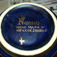neofitou-hand made 24k gold-made in greece 4бр чашки за кафе 0206231626, снимка 14 - Колекции - 40917512