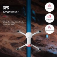 Дрон STELS F10, 5G GPS, Камера 4K,Сгъваеми рамена,Бутон Return To Home, снимка 5 - Дронове и аксесоари - 40176591