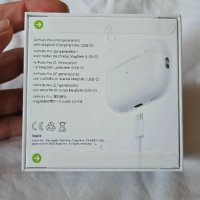 Слушалки Apple Airpods Pro (2nd Generation) Калъф MagSafe (USB-C) - 2023, снимка 4 - Слушалки, hands-free - 44242944