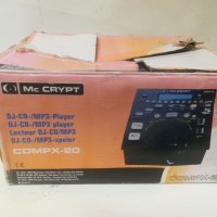 MC Crypt диджейски cd player mp3, снимка 6 - MP3 и MP4 плеъри - 34237031