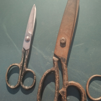 Стари ножици , снимка 5 - Антикварни и старинни предмети - 44632418