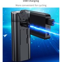 🔴X-TIGER QD-0901 USB акумулаторен LED фар за велосипед, снимка 11 - Аксесоари за велосипеди - 42286103