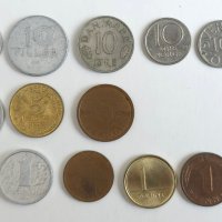 Лот дребни чуждестранни монети, снимка 1 - Нумизматика и бонистика - 40894867