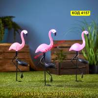 Градинска соларна лампа фламинго - КОД 4157, снимка 10 - Соларни лампи - 44681801