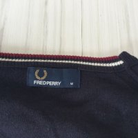 Fred Perry Merino Wool/ Cotton Mens Size M НОВО! ОРИГИНАЛ! Мъжки тънък Вълнен Пуловер!, снимка 13 - Пуловери - 44826702