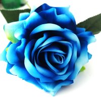 висок клас Изкуствена роза 75 см, снимка 3 - Изкуствени цветя - 41756669