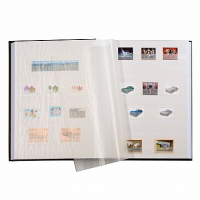 луксозен Албум за пощенски марки с 32 страници Голям , снимка 3 - Филателия - 36193531