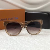 Louis Vuitton 2023 висок клас дамски слънчеви очила котка, снимка 6 - Слънчеви и диоптрични очила - 38948250