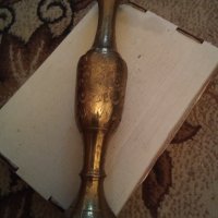 Стара бронзова ваза 24670, снимка 1 - Декорация за дома - 33996311