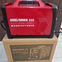ПРОМОЦИЯ! Електрожен + Телоподаващо MIG -MMA -250Ампера MAX PROFESSIONAL 250А - Телоподаващ Апарат, снимка 4 - Други машини и части - 42527005