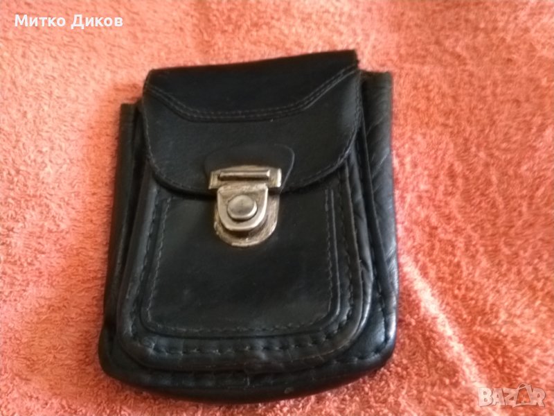 Чанта за колан за кръста права естествена кожа 165х115х35мм, снимка 1