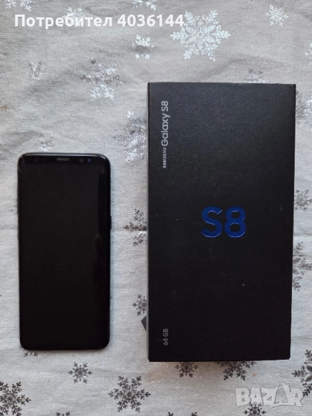 Samsung Galaxy S8 64gb Midnight Black, снимка 1