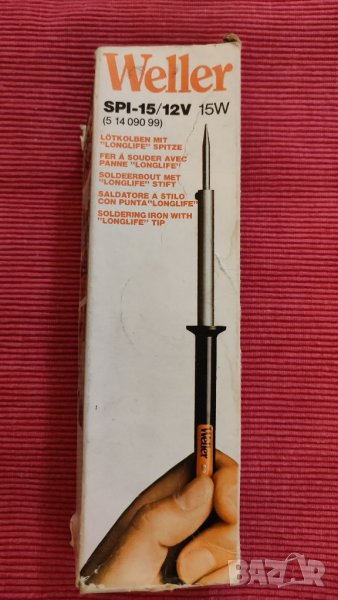 Поялник Weler 12 V - 15 W. , снимка 1