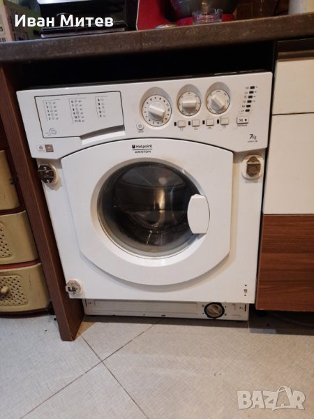 Пералня за вграждане Hotpoint Ariston AWM108 на части, снимка 1