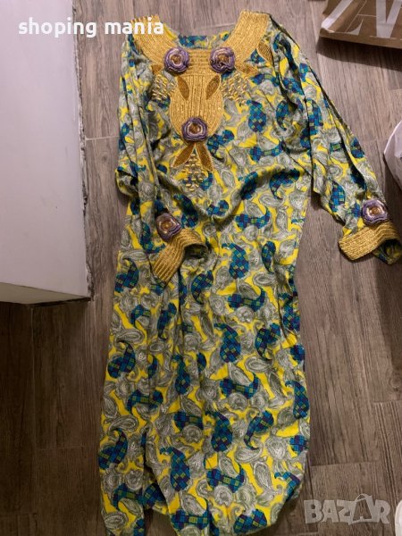 Луксозна дълга рокля, снимка 1