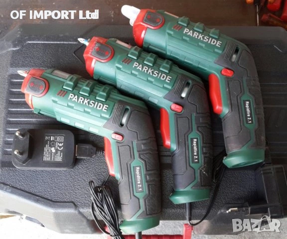 Винтоверт с Вграден Барабан за Смяна на Битове PARKSIDE 3.6V Li-Ion, снимка 1