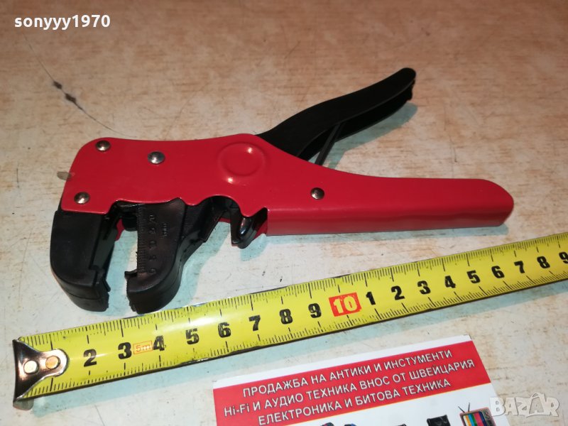 Клещи за заголване на кабел 2809211908, снимка 1