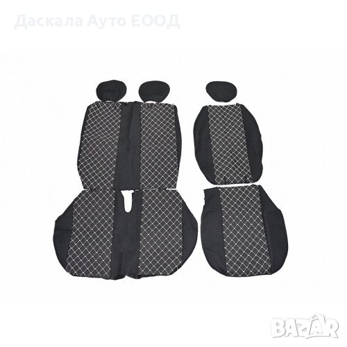 Калъфи за седалки Mercedes Sprinter 2018г.+ полиестер + еластан 3цвята, снимка 1
