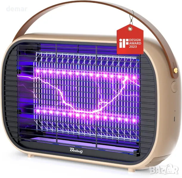 Buzbug LED капан за насекоми, вътрешна/външна употреба, 5200mAh - MA015C, снимка 1