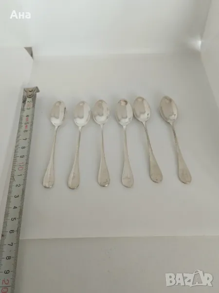 Сребърни маркирани лъжички , снимка 1