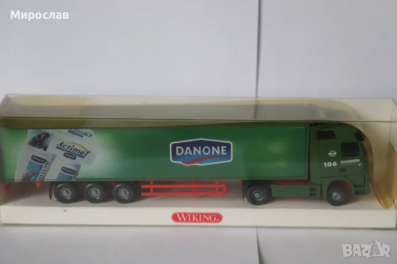 WIKING H0 1/87 MAN TGA КАМИОН ИГРАЧКА МОДЕЛ ВЛЕКАЧ, снимка 1