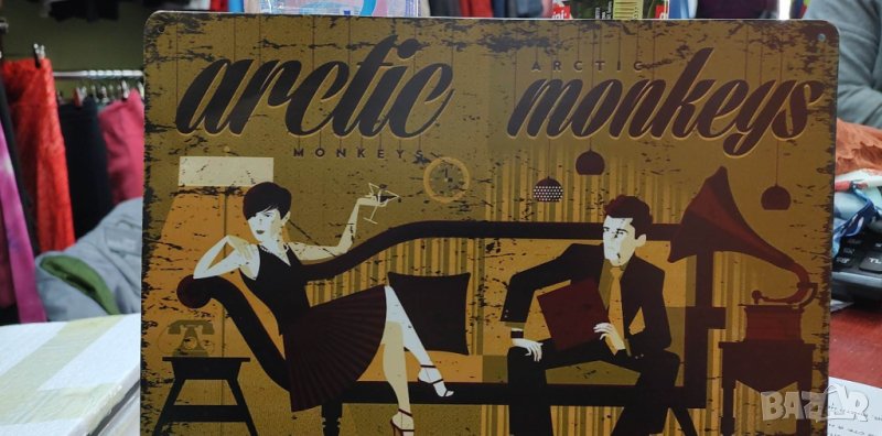ARCTIC MONKEYS-Метална табела(плакет), снимка 1