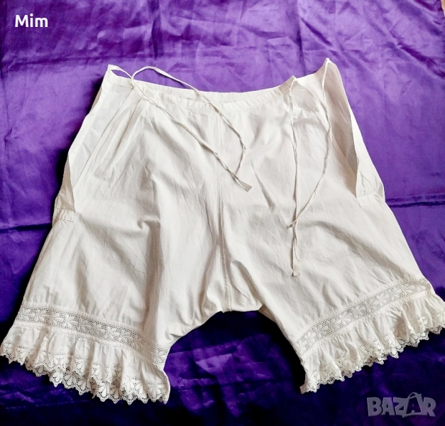 Антични ,викториански едуардиански панталонки/ винтиж /, снимка 1