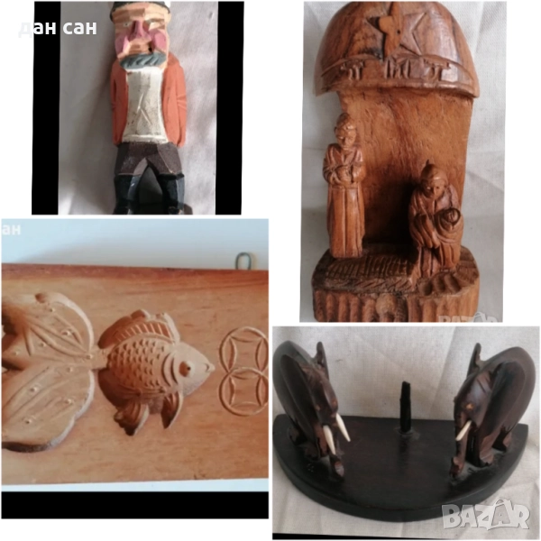 Ретро скулптури резба, снимка 1