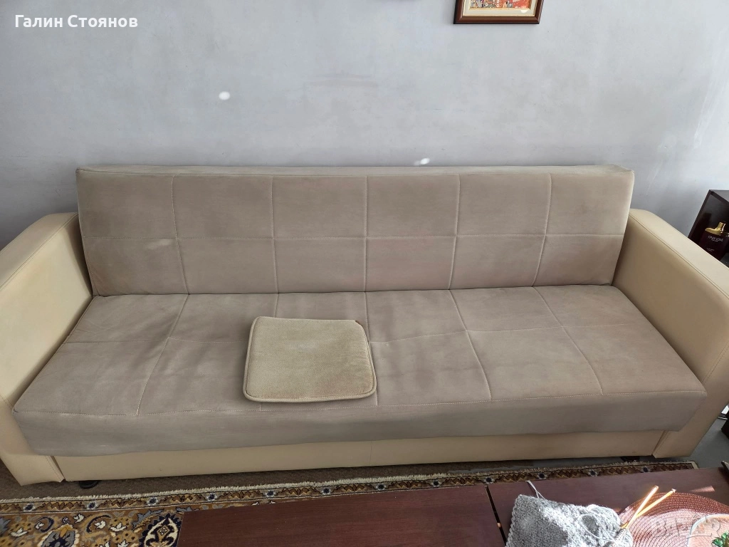 Продавам 3-местен диван, снимка 1