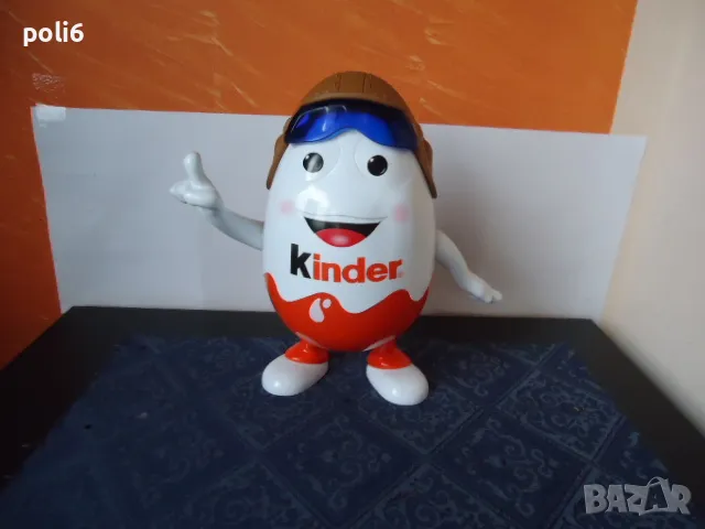киндер / kinder, плюшени играчки,пилот,торбички за яйца ,касички,чаша, снимка 1