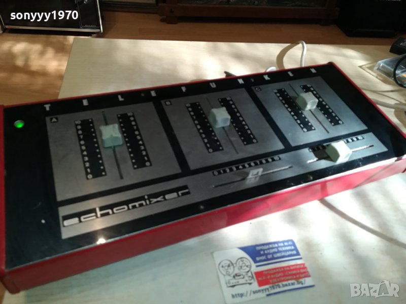 ПОРЪЧАН-TELEFUNKEN ECHOMIXER 1961 Analog Reverberation Mixer LK0210231643, снимка 1