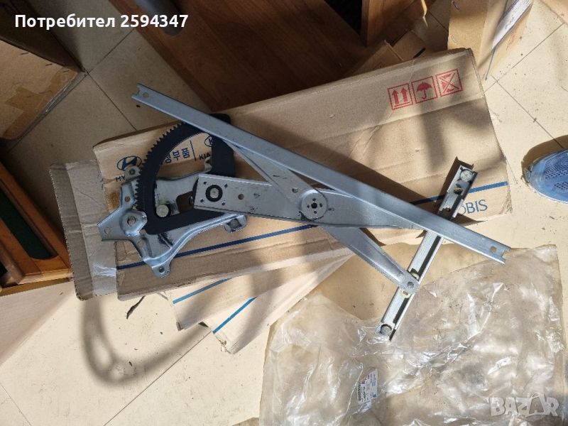 DAEWOO CHEVROLET KALOS AVEO РЕГУЛАТОР ПРЕДНО СТЪКЛА GM, снимка 1