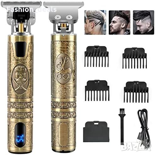 Нов Професионален тример Електрическа самобръсначка машинка за подстригване на коса Мъже Подарък, снимка 1