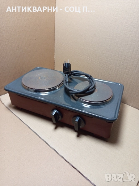 Соц Стар Електрически Двоен Котлон. , снимка 1