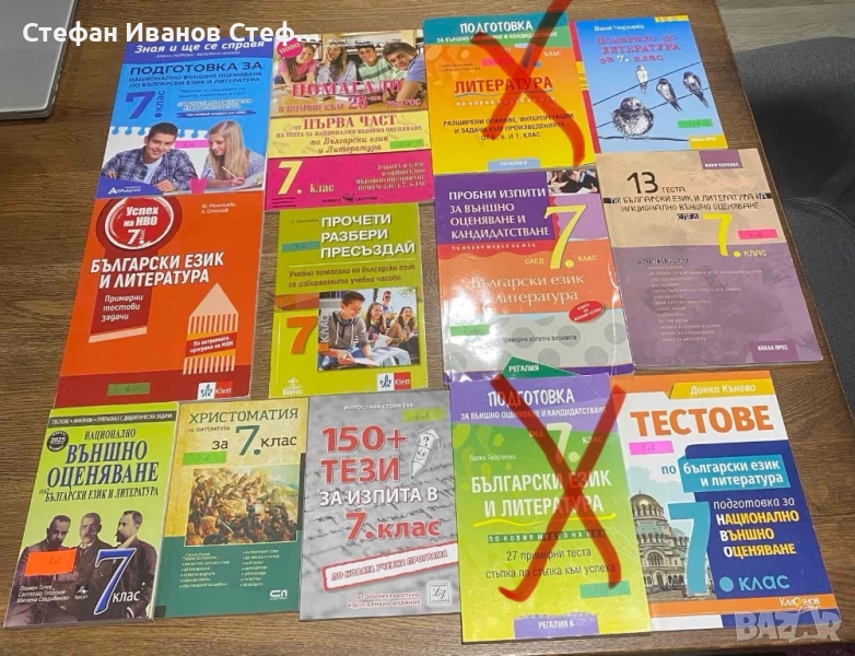 Помагала по БЕЛ за 7 клас НВО, снимка 1