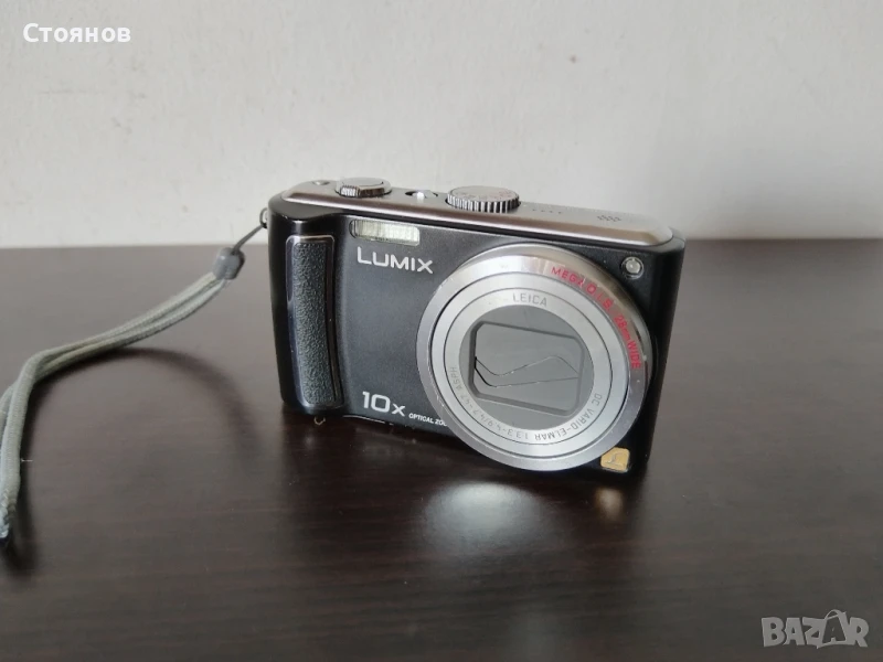 Panasonic LUMIX DMC-TZ5 9.1MP x 10 Optical Zoom HD LEICA Optic Japan, снимка 1