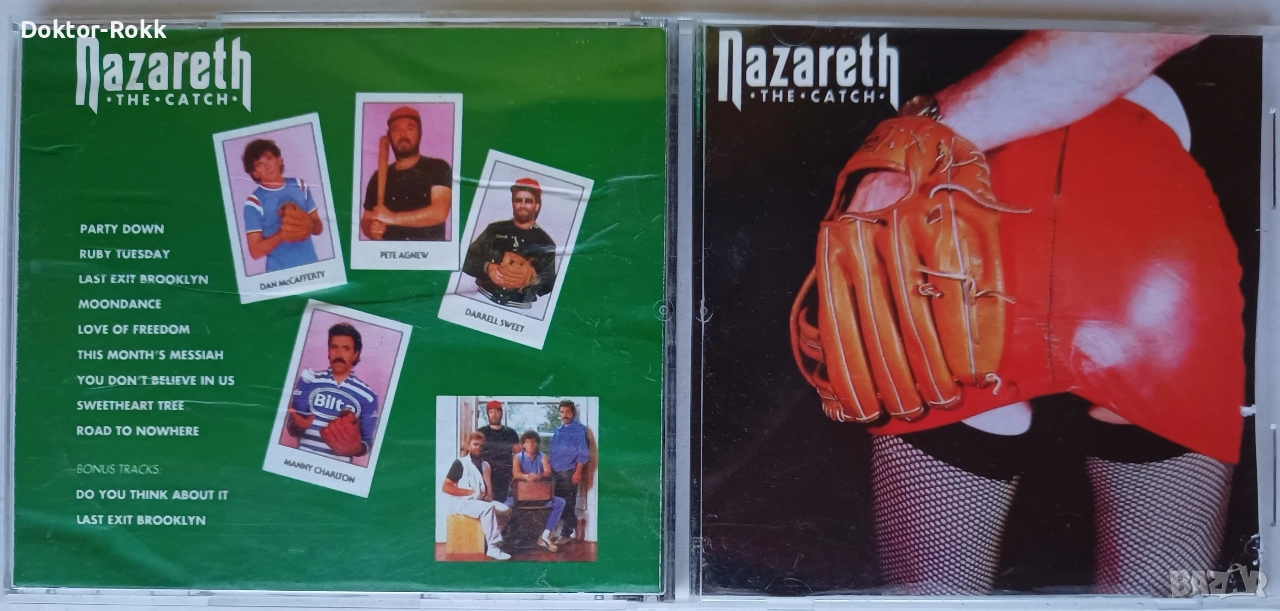 Nazareth & B.T.O. - неофициални дискове , снимка 1