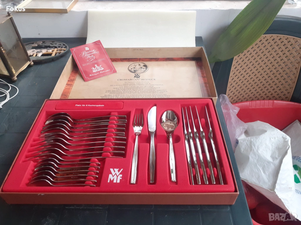 WMF - комплект прибори за хранене 24 + 6 броя, снимка 1