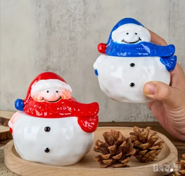 Молд бурканче снежен човек , снимка 1