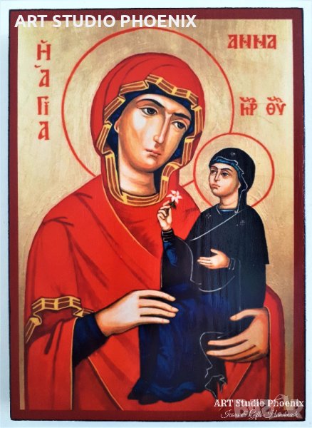 Икона на Света Анна icona Sveta Anna, различни изображения, снимка 1