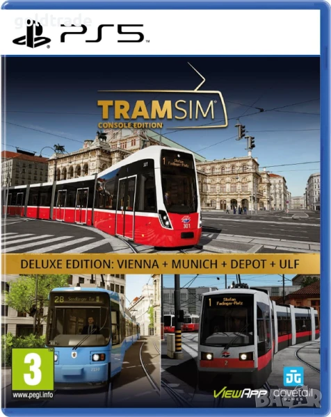 Transim Blu-ray dvd ps5 трамваен симулатор , снимка 1