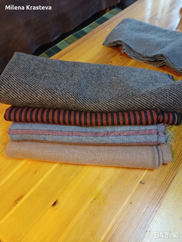 Вълнен плат 4 бр + бонус 1 бр, снимка 1
