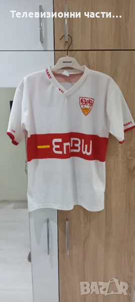 Футболна тениска фланелка на Stuttgart Щутгарт Mario Gomez #33 размер S , снимка 1