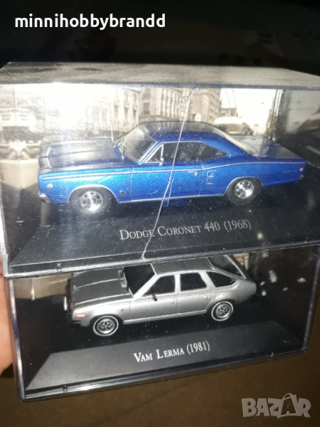 Pontiac Dodge Ford Plimouth Honda Chevrolet Lamborghini Vam Lerma Datsun Jeep Volkswagen Nissan 1.43, снимка 1