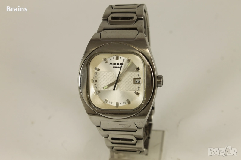DIESEL Only The Brave Мъжки Стоманен Кварцов Часовник, снимка 1