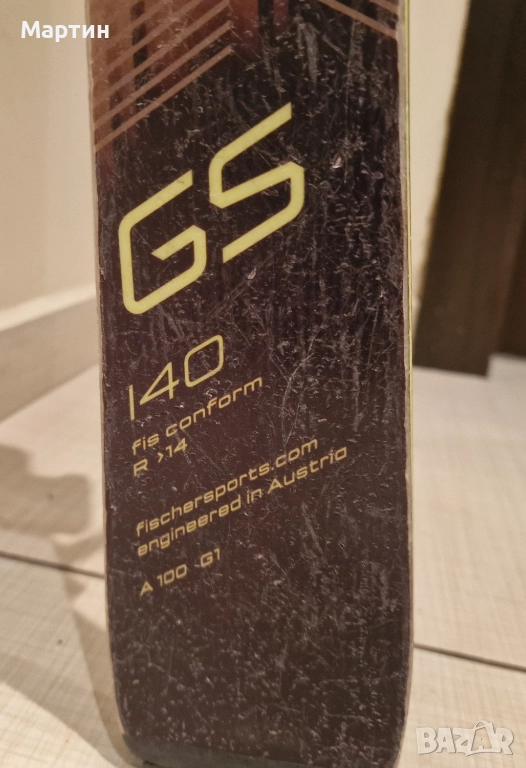 Ски Fischer GS RC4 140, снимка 1
