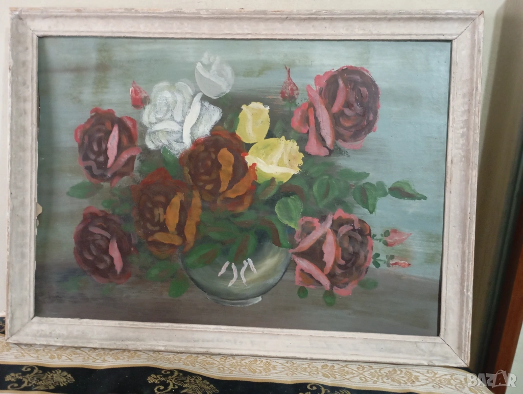 Картина- цветя, снимка 1