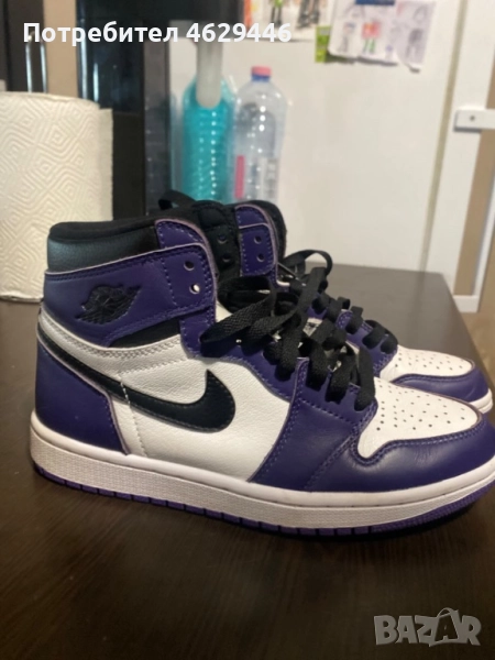 Jordan 1 retro high og “court purple”, снимка 1