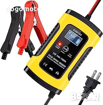 Интелигентно зарядно за акумулатор 12V,6A,100Ah,БУС, ДЖИП, автомобил кола,лодка, снимка 1